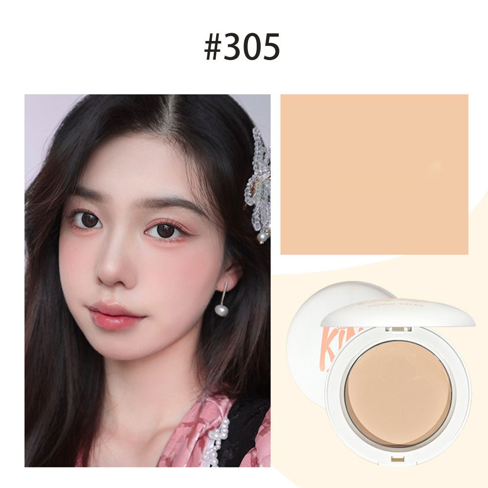 #305 Warm Beige Powder Swatch - Golden Undertone Neutralization