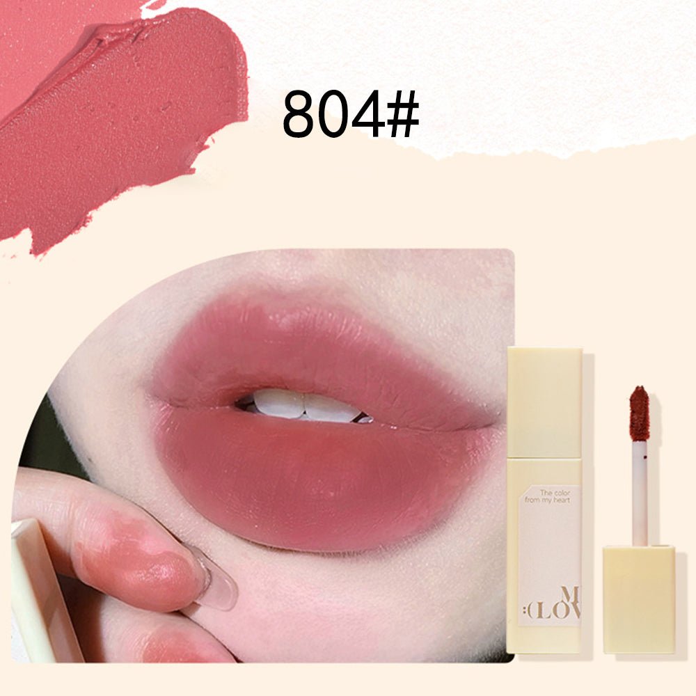 804# Brick Red Lipstick Full Pigmentation Demo