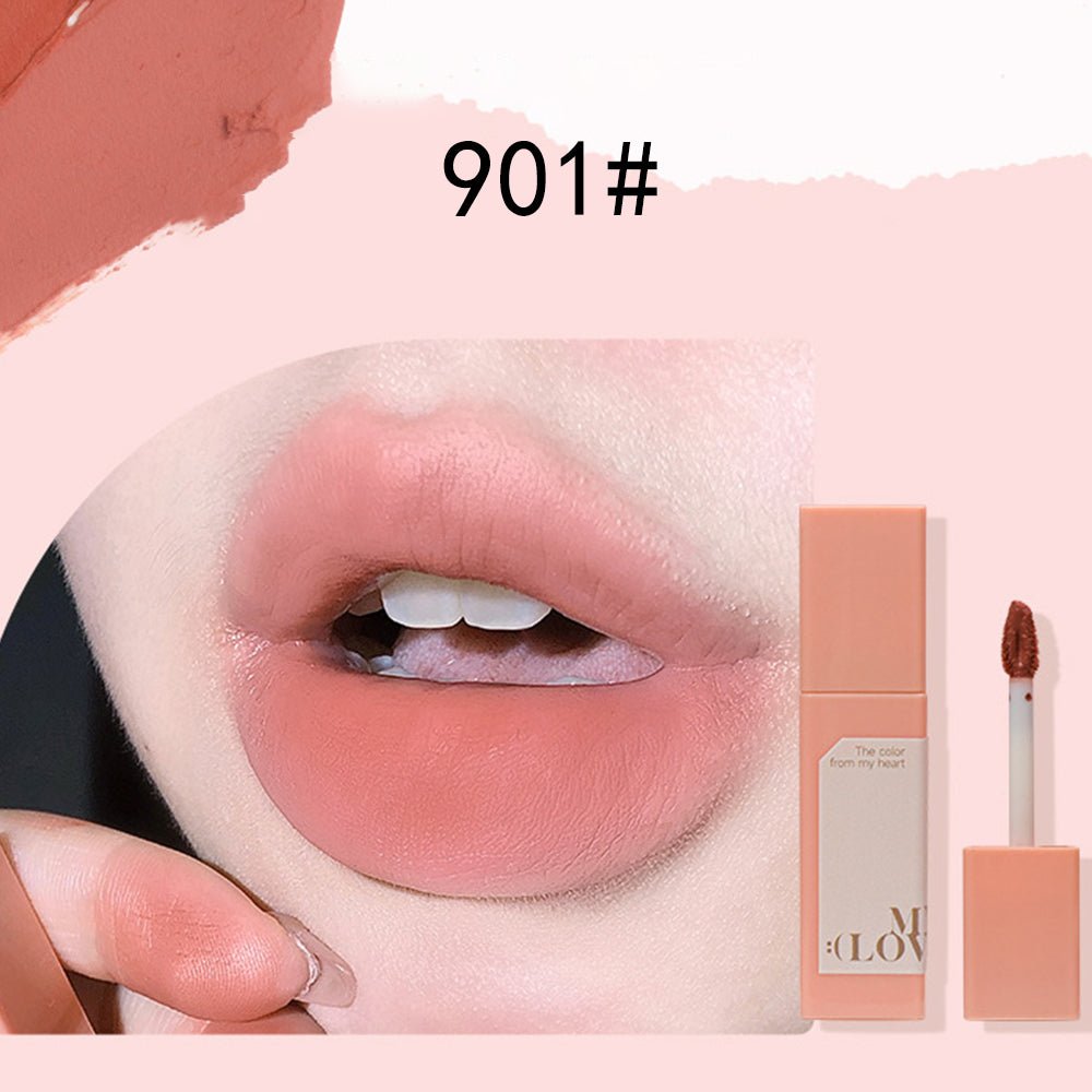 901# Nude Pink Lipstick Natural Makeup Application