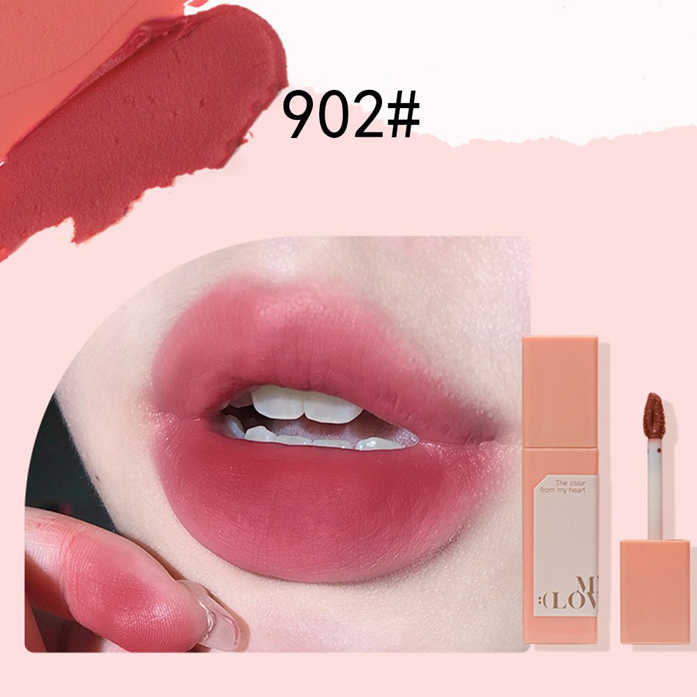 902# Berry Red Lipstick Evening Party Look
