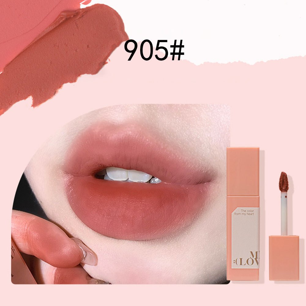905# Terracotta Brown Lipstick Autumn Makeup