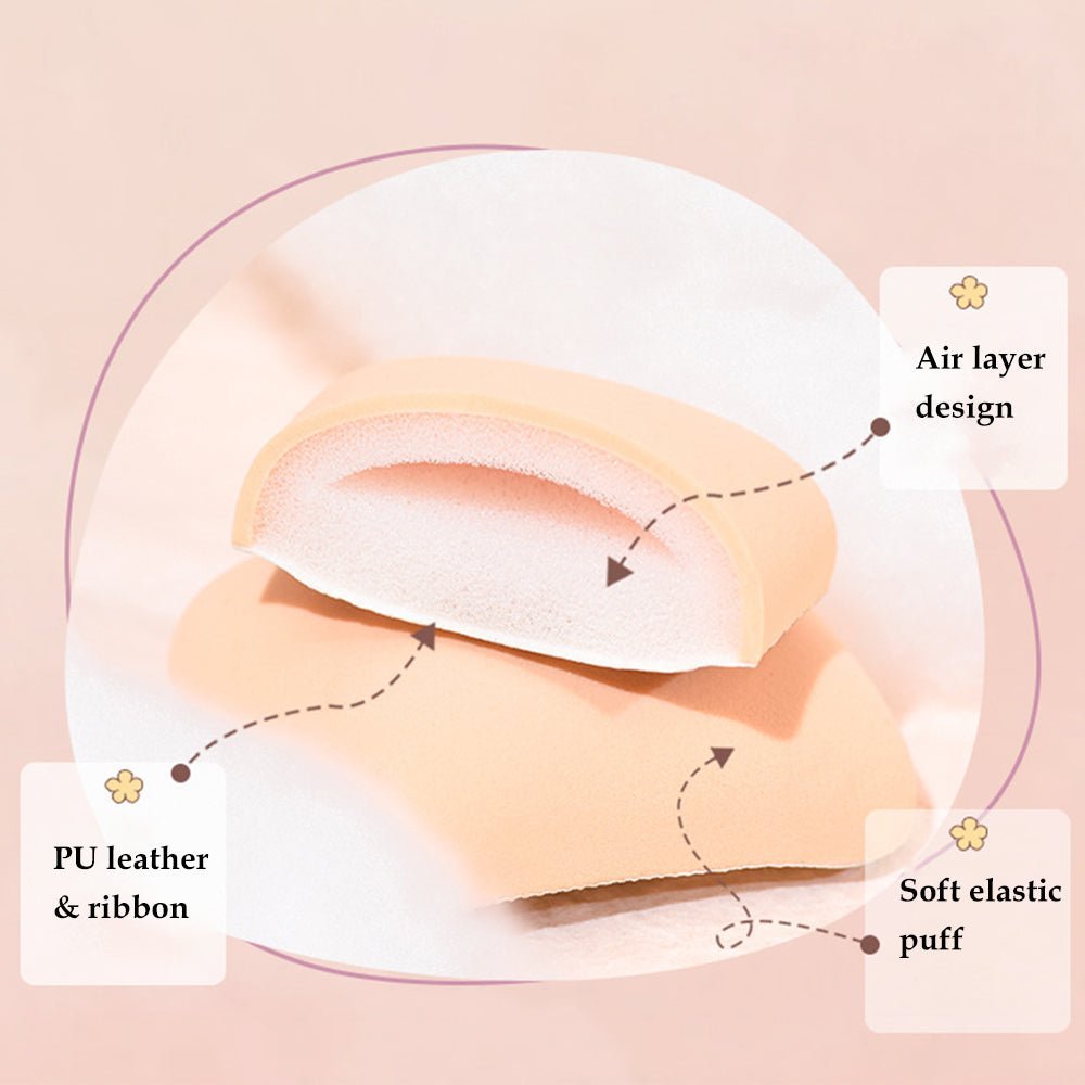 Cosmetic Powder Puff in Air Cushion Compact