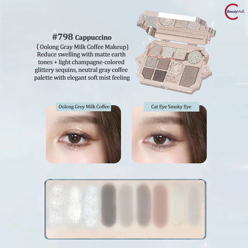 Crystal Micro-Shimmer Formula | Smudge-proof Glitter Eyeshadow for Date Nights