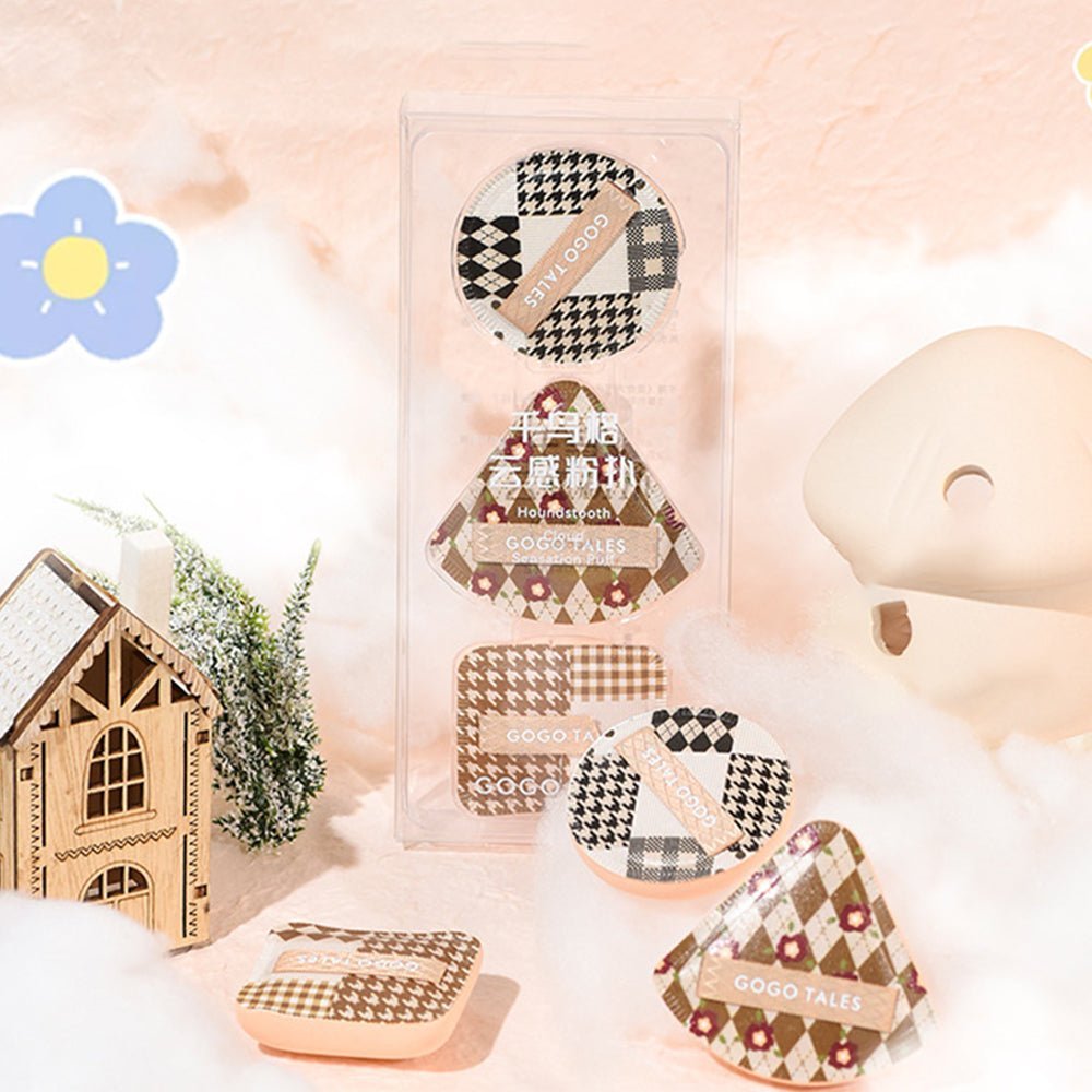 Fluffy Powder Puffs for Makeup: GOGOTALES Set