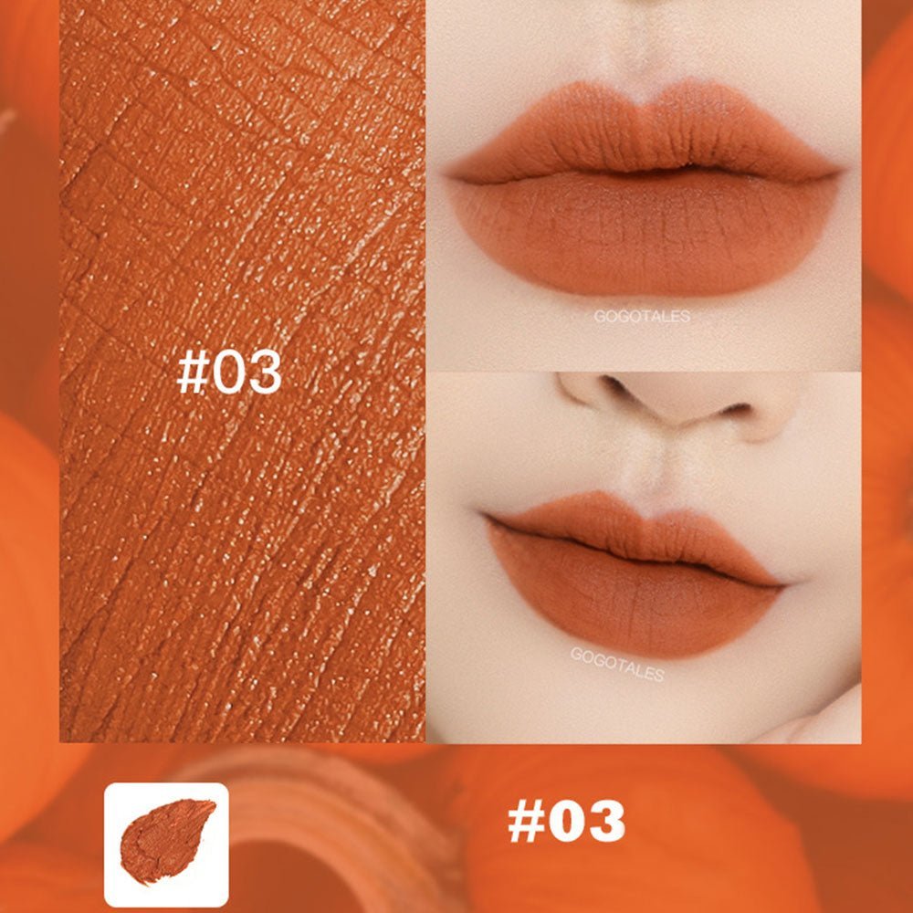 GOGOTALES #03 Orange Red Lip Effect - Vibrant Matte Statement