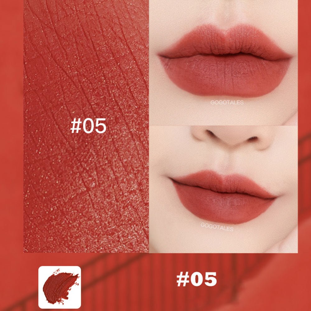 GOGOTALES #05 Maple Red Lip Art - Autumn Matte Warmth