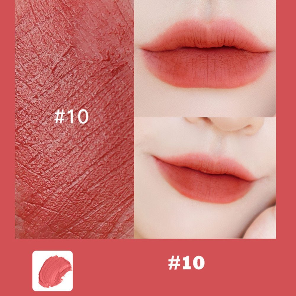 GOGOTALES #10 Peach Lip Swatch - Juicy Matte Freshness