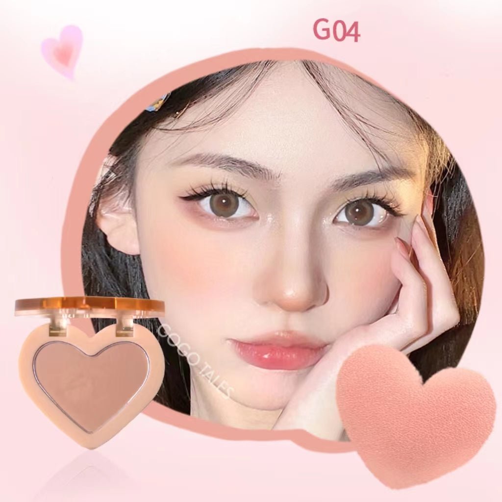 GOGOTALES G04 Chestnut Cream Blush - Toasted Brown-Pink Sculpting Along Cheekbones