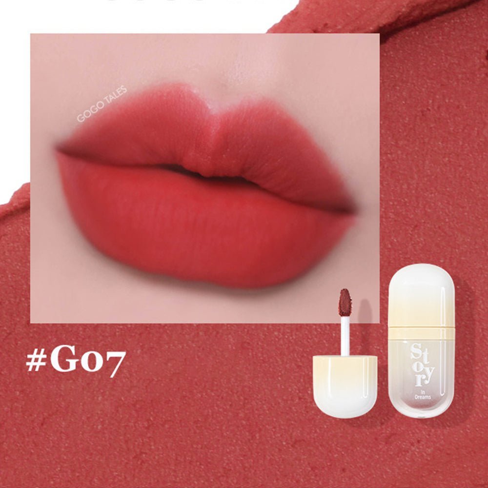 GOGOTALES G07 Sunset Flame lip swatch