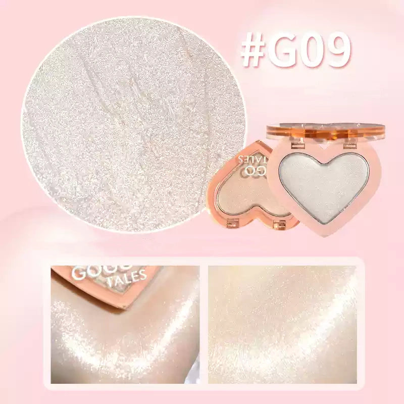 GOGOTALES G09 Pearl Shell Blush - Universal Champagne Topper on Cheekbones & Nose Bridge