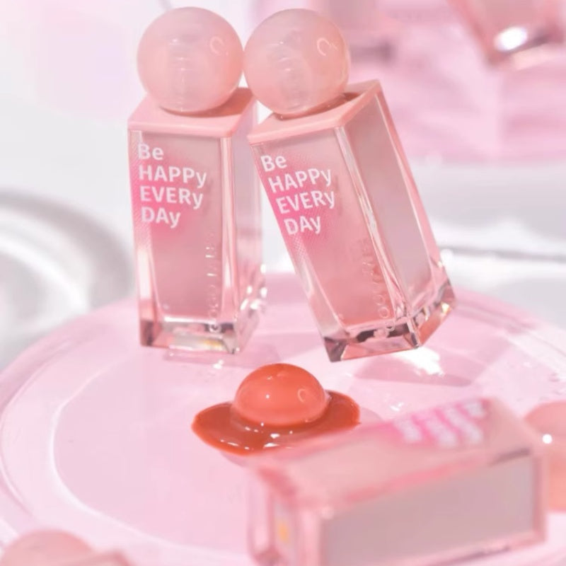 GOGOTALES Lip Gloss Texture Demonstration - Stretchable Jelly Formula