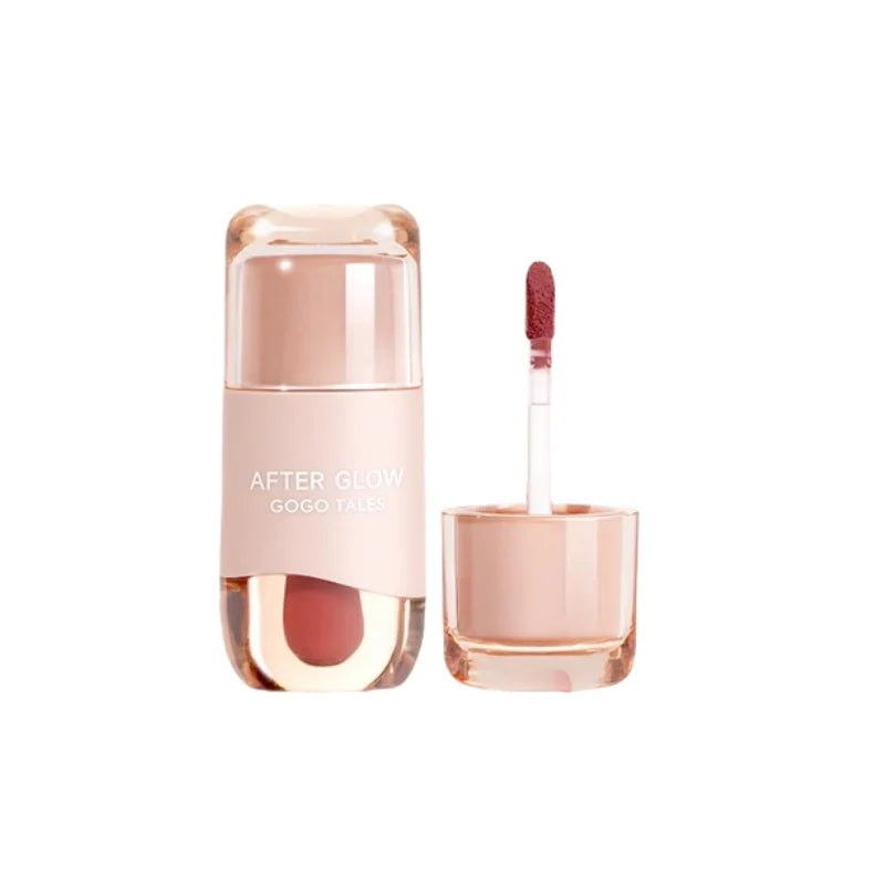 GOGOTALES Thin Mud Lip Gloss - Matte Pink Non-Drying Formula | Best Lip Gloss for Longwear