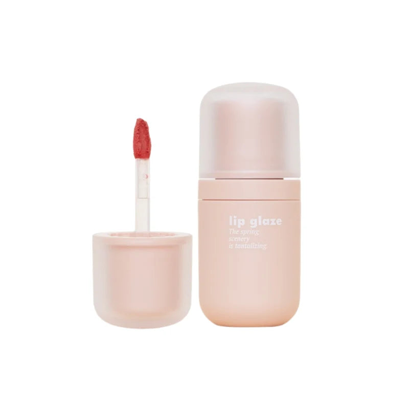 GOGO TALES Velvet Mist Longwear Lip Mud, featuring the product tube and applicator.