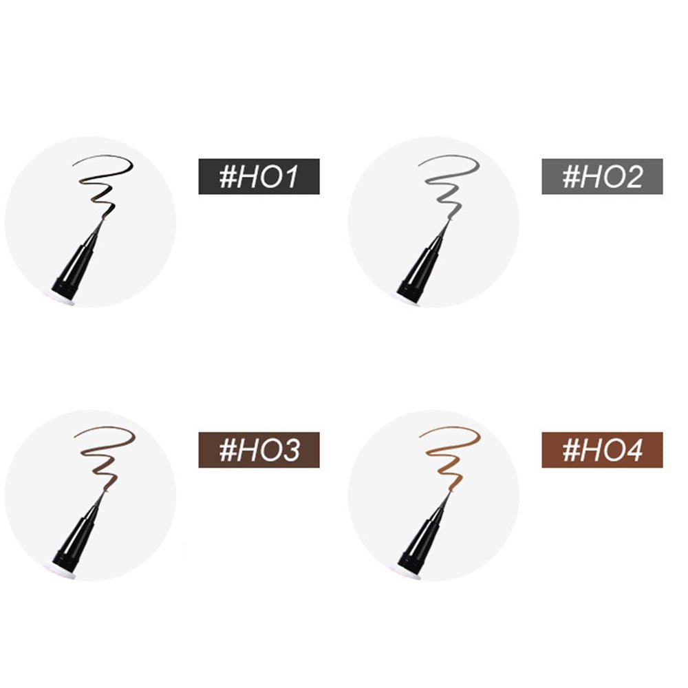 HOLD LIVE Ultra-fine Liquid Eyeliner H01 Black, showing the 0.01mm retractable nib.