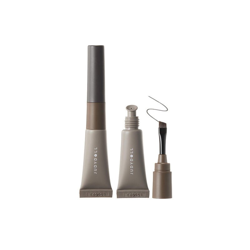 Judydoll 2 In 1 eyebrow gel in dark grey, also functions as waterproof eyeliner