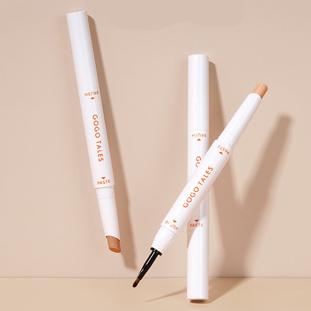 Multiple GOGOTALES Double-ended Concealer Pencils laid out, showcasing the product's design from various angles.