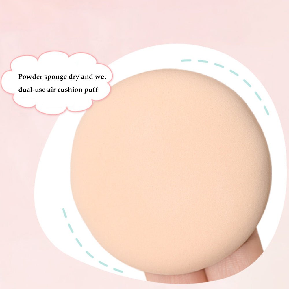 Round Powder Puff: Soft, Latex-Free Makeup Applicator