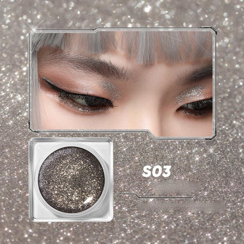 S03 Black Gold Smoky Eye - Galaxy Sparkle Gel Eyeshadow Tutorial