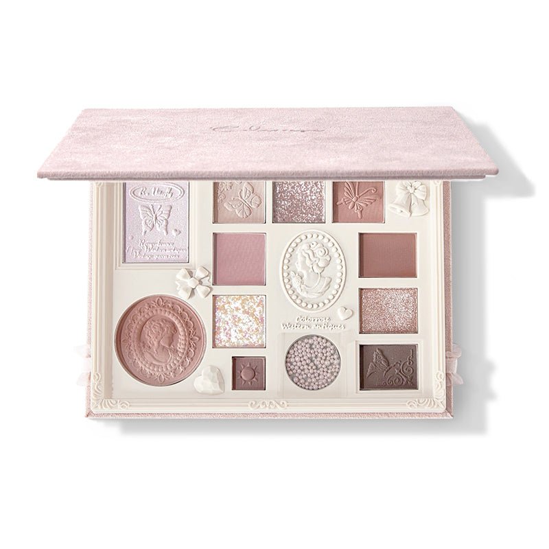 COLORROSE 12 Color Embossed Eyeshadow Palette - GOGOTALESEyeshadow