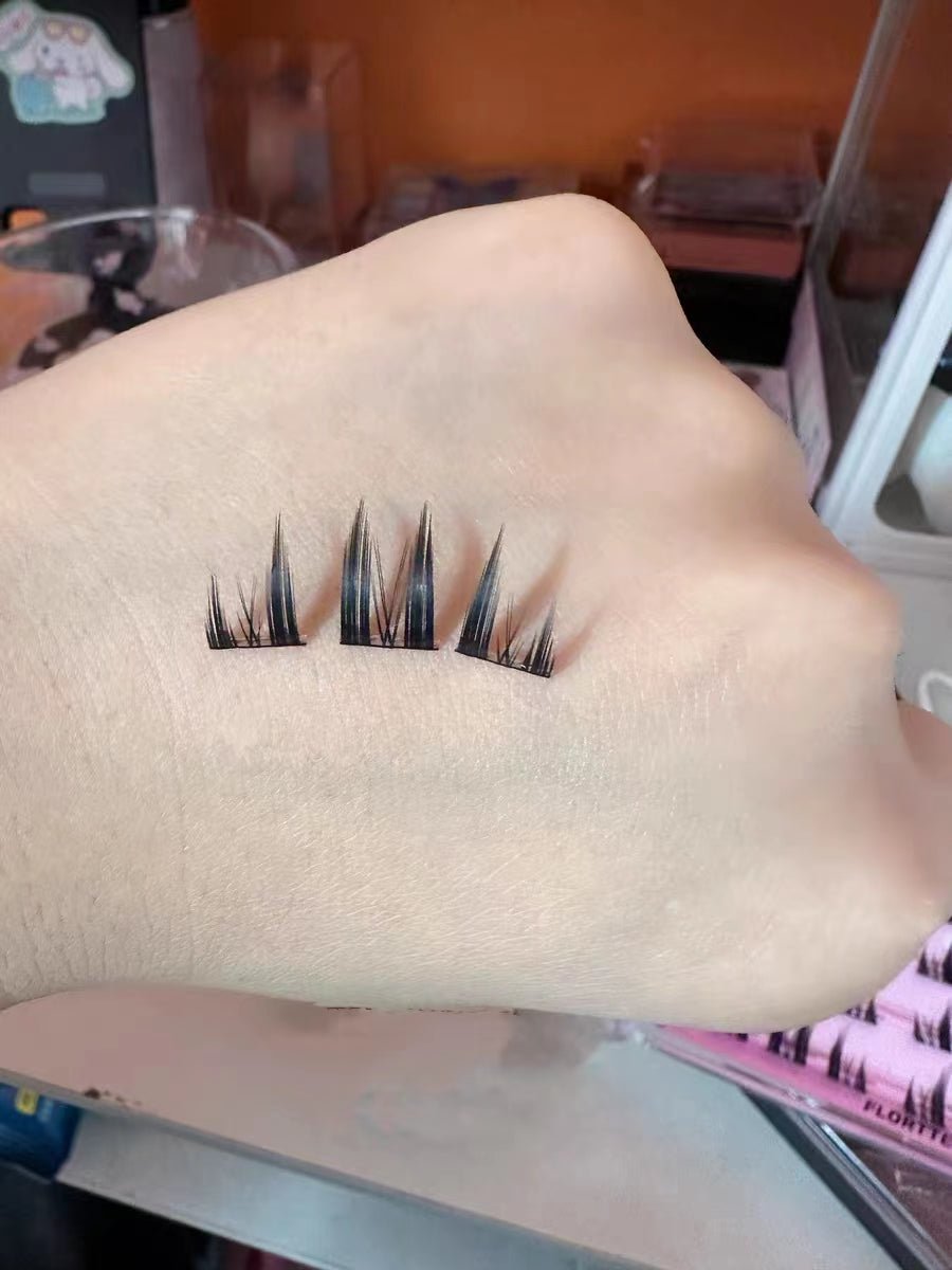 Flortte I Am Super Beauty Glue - free Segmented False Eyelashes - GOGOTALES假睫毛