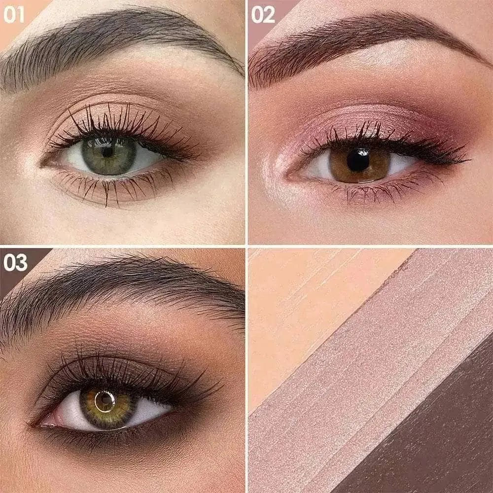 FOCALLURE 3pcs WaterProof Eyeshadow Stick - GOGOTALES眼影