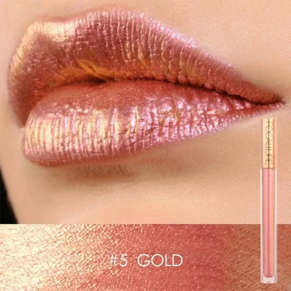 FOCALLURE Heavy Metallic Chameleon Liquid Lipstick - GOGOTALES口红