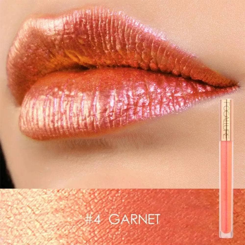 FOCALLURE Heavy Metallic Chameleon Liquid Lipstick - GOGOTALES口红