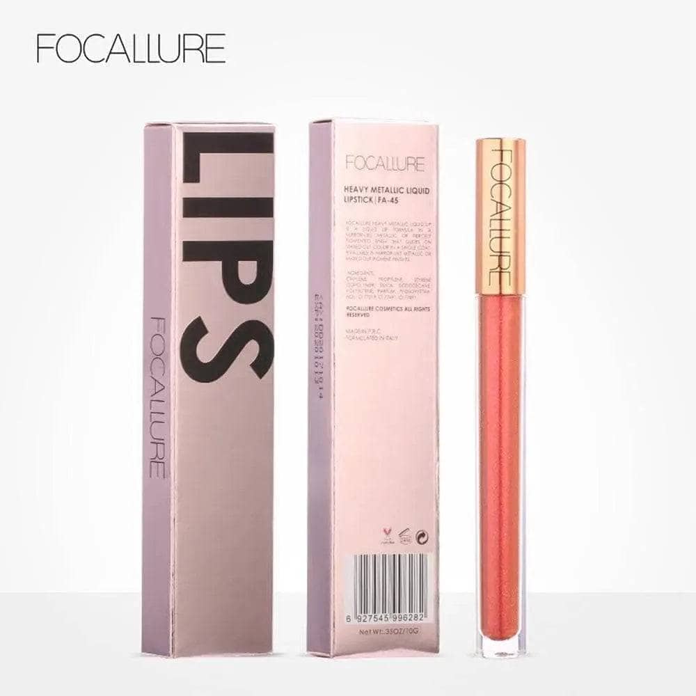 FOCALLURE Heavy Metallic Chameleon Liquid Lipstick - GOGOTALES口红