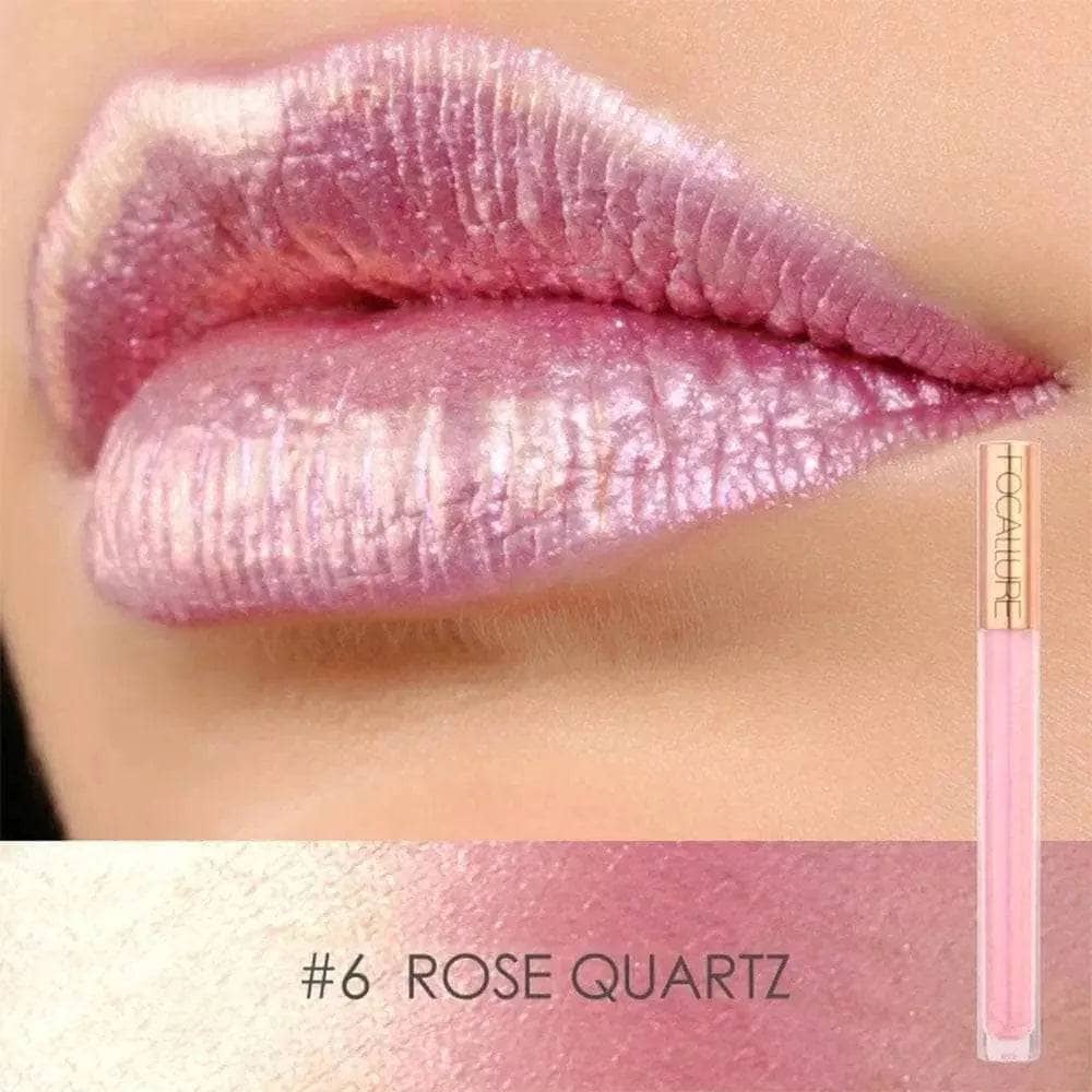 FOCALLURE Heavy Metallic Chameleon Liquid Lipstick - GOGOTALES口红