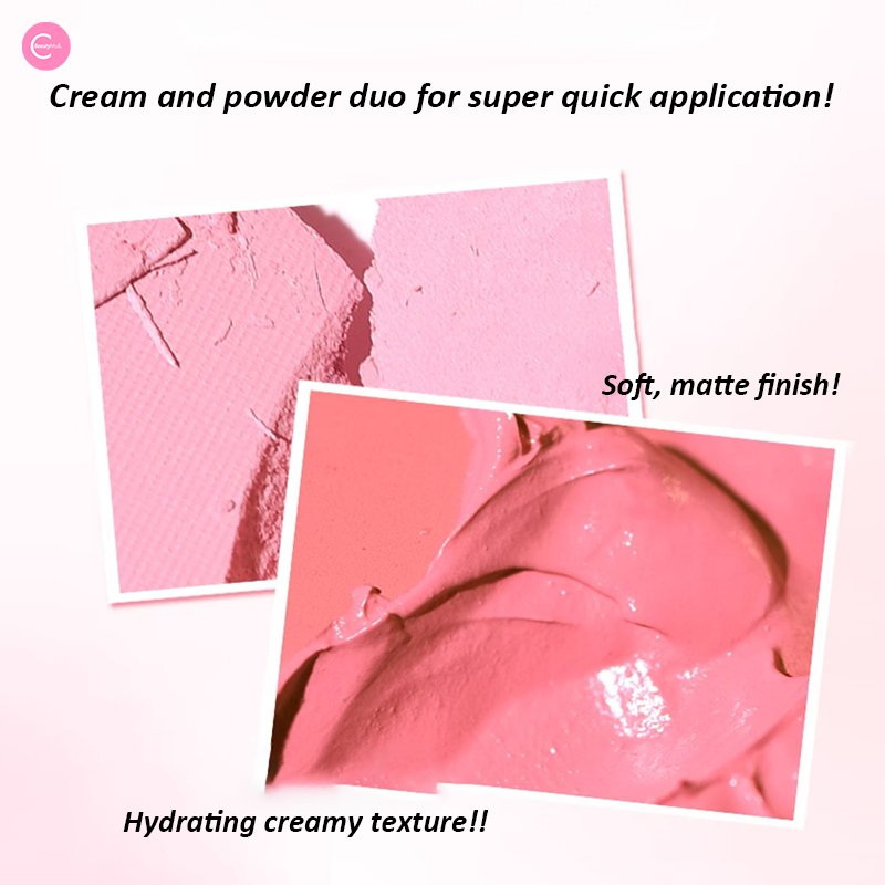 GOGOTALES Blush & Highlighter 3 - in - 1 Palette - GOGOTALESBlush & Highlighter Palette