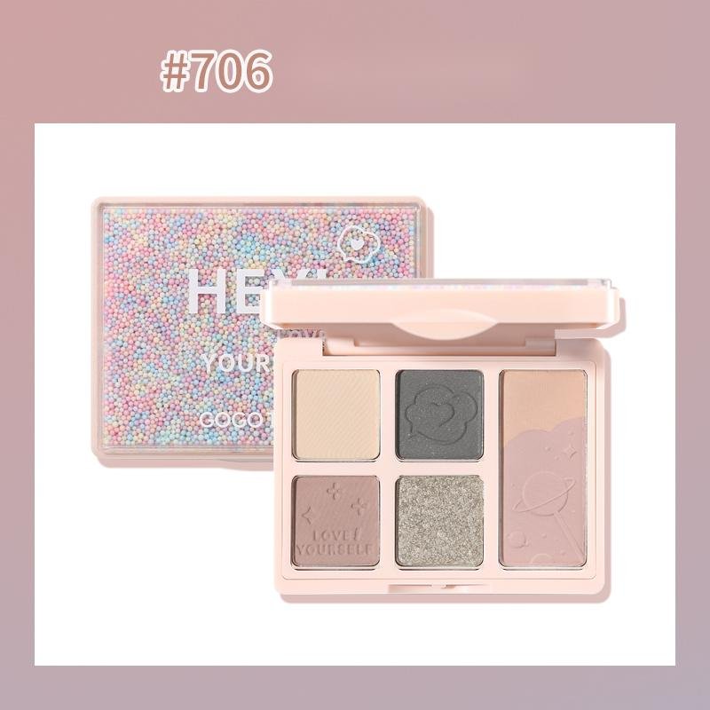 GOGOTALES Bubble Gum Six Color Mini Eyeshadow Palette - GOGOTALESEyeshadow