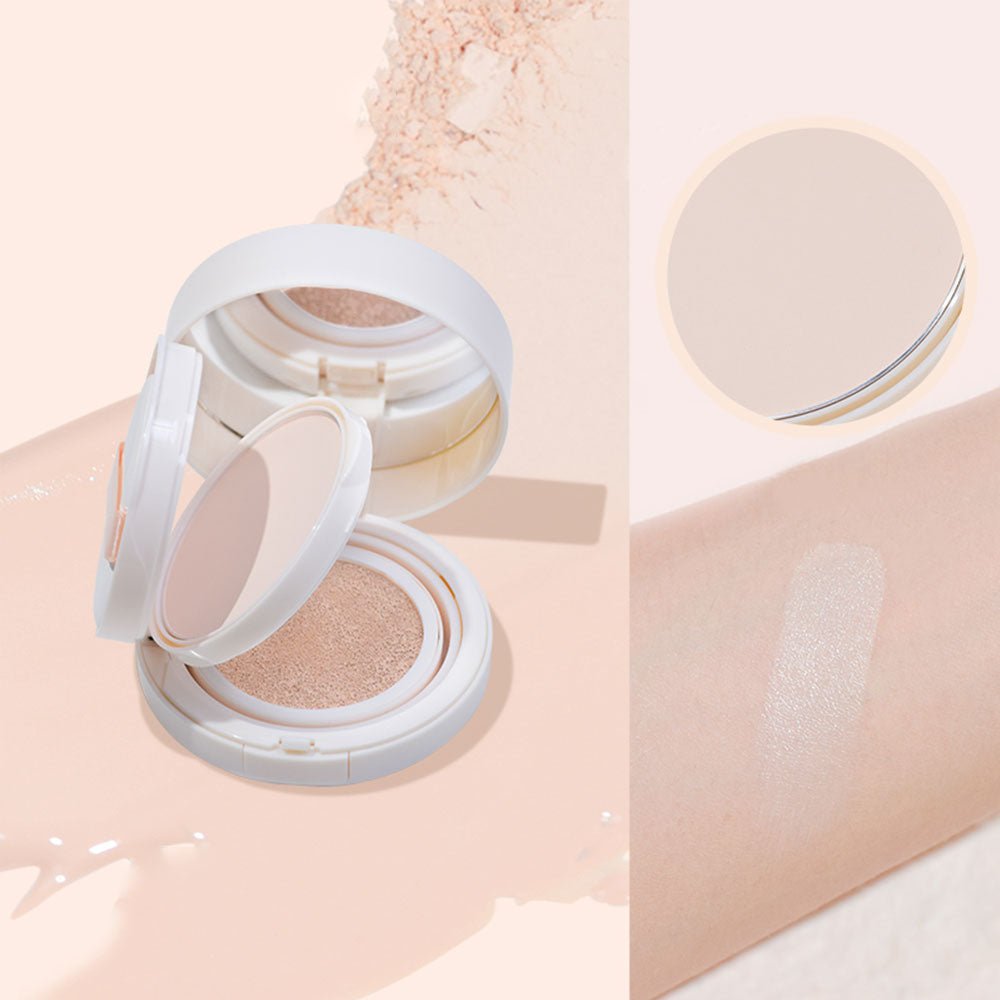 GOGOTALES Light and Nude Powder Cushion Cushion - Skin-caring Formula - Non-comedogenic & Oil-free Ingredients