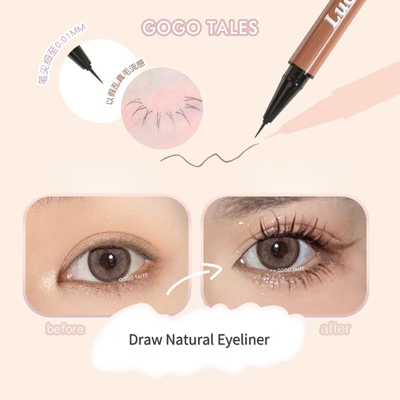 GOGOTALES Liquid Eyeliner Pen - GOGOTALES dorw nastural eyeliner