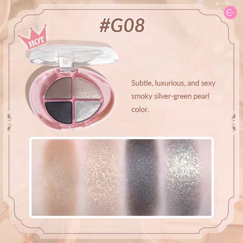 GOGOTALES Palm Treasure 4 - Shade Eyeshadow Palette - GOGOTALESEyeshadow