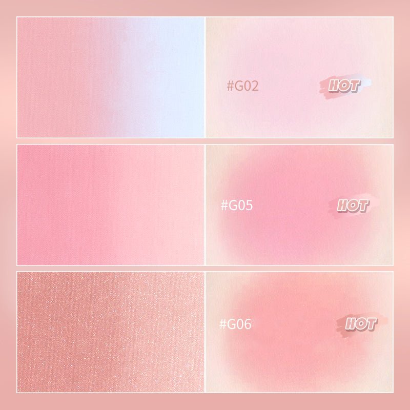 GOGOTALES Powder Mist Gradient Blush - GOGOTALES