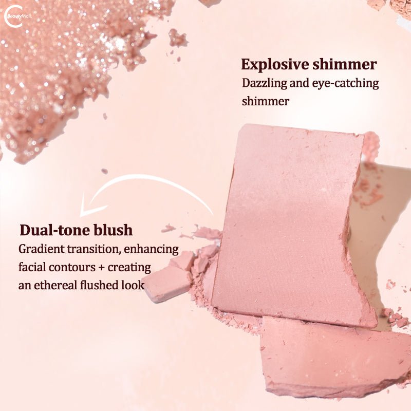 Gogotales Velvet Matte Blush & Eyeshadow Palette - GOGOTALESEyeshadow Palette