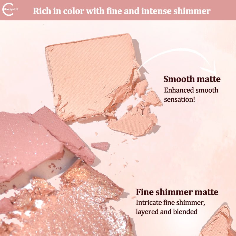 Gogotales Velvet Matte Blush & Eyeshadow Palette - GOGOTALESEyeshadow Palette