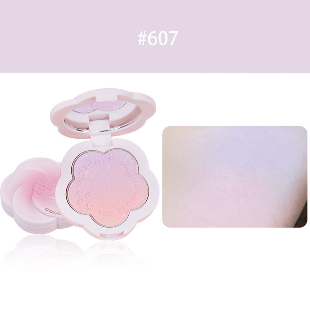 GOGOTALES Vitality Gradient Blush Beauty - 607 Lavender Dream Arm Test - Yellow Neutralizing Effect