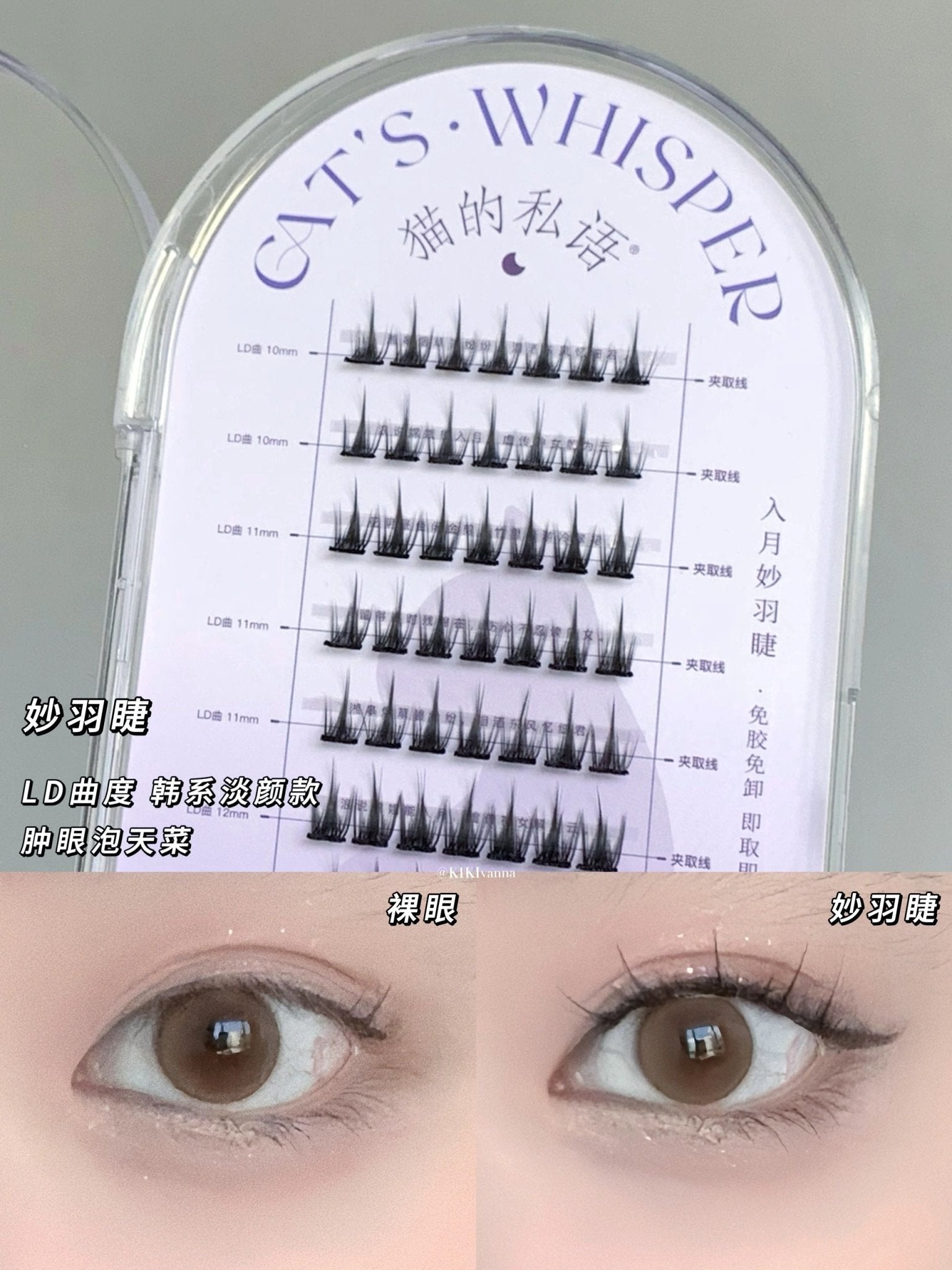 Cat's Whisper Glue - Free False Eyelashes - GOGOTALES假睫毛