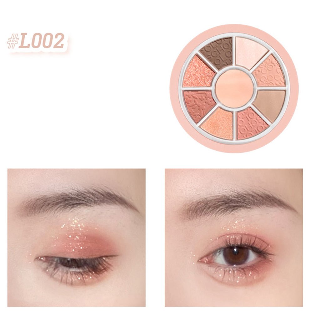 COLOR SCHOOL Pearlescent Eyeshadow Palette - GOGOTALES眼影