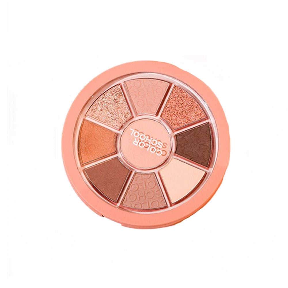 COLOR SCHOOL Pearlescent Eyeshadow Palette - GOGOTALES眼影