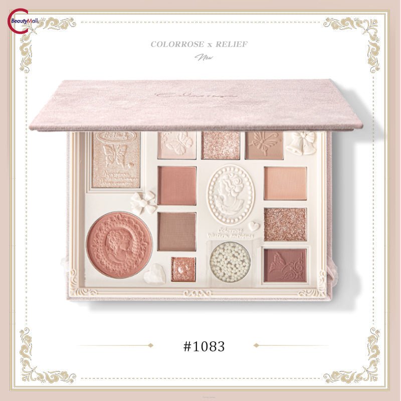 COLORROSE 12 Color Embossed Eyeshadow Palette - GOGOTALESEyeshadow