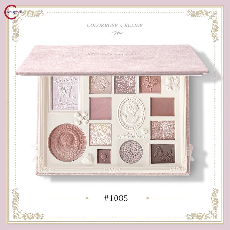 COLORROSE 12 Color Embossed Eyeshadow Palette - GOGOTALESEyeshadow