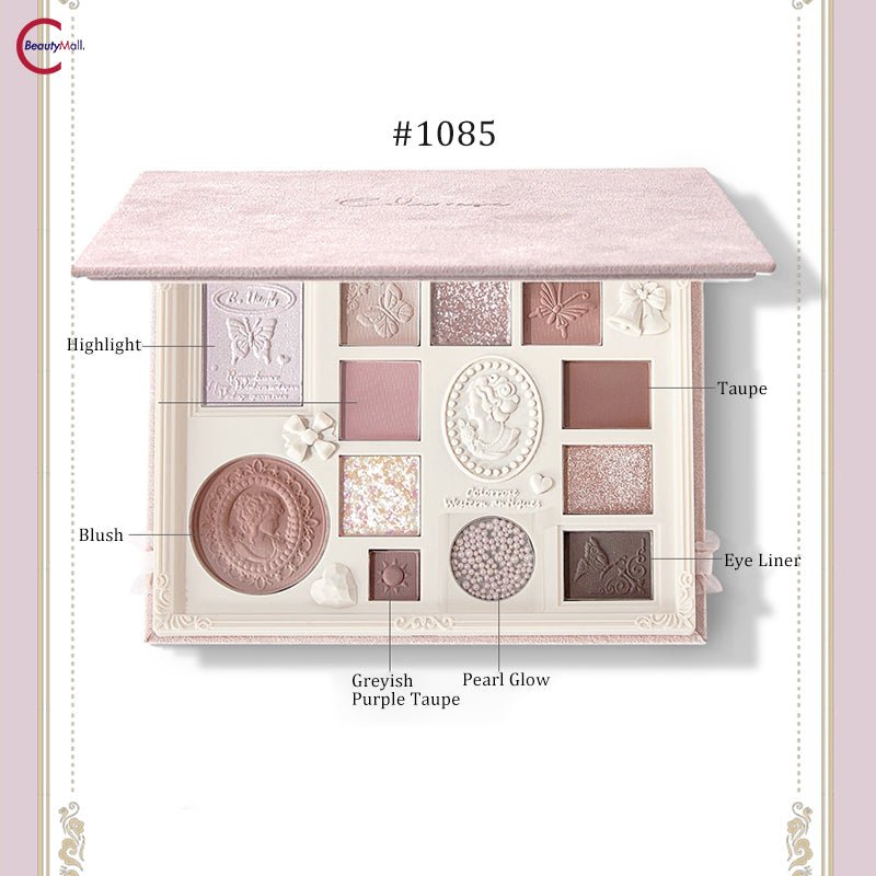 COLORROSE 12 Color Embossed Eyeshadow Palette - GOGOTALESEyeshadow