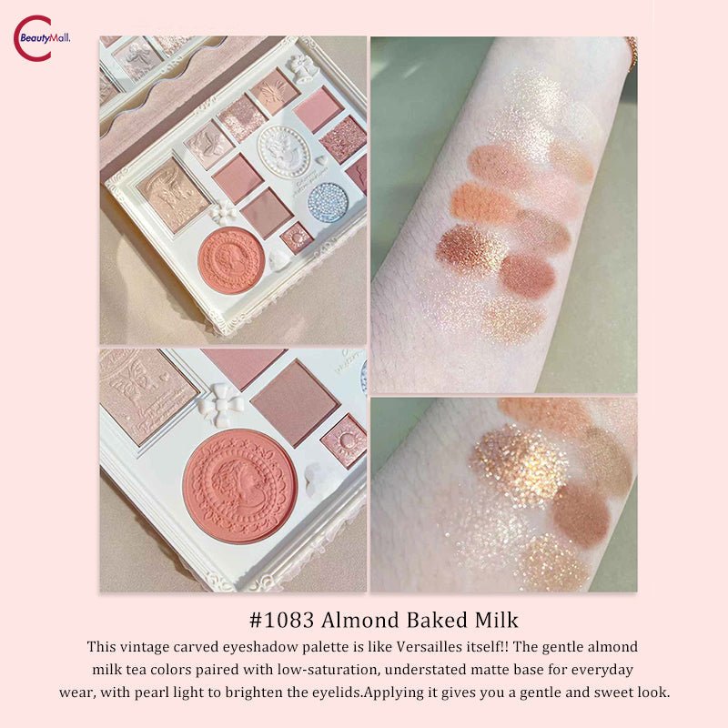 COLORROSE 12 Color Embossed Eyeshadow Palette - GOGOTALESEyeshadow