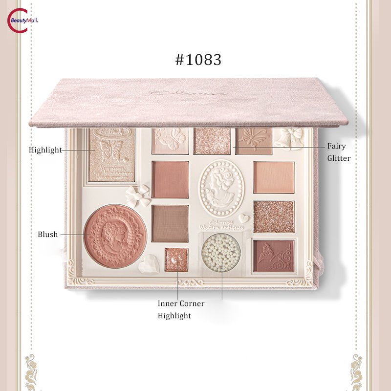 COLORROSE 12 Color Embossed Eyeshadow Palette - GOGOTALESEyeshadow