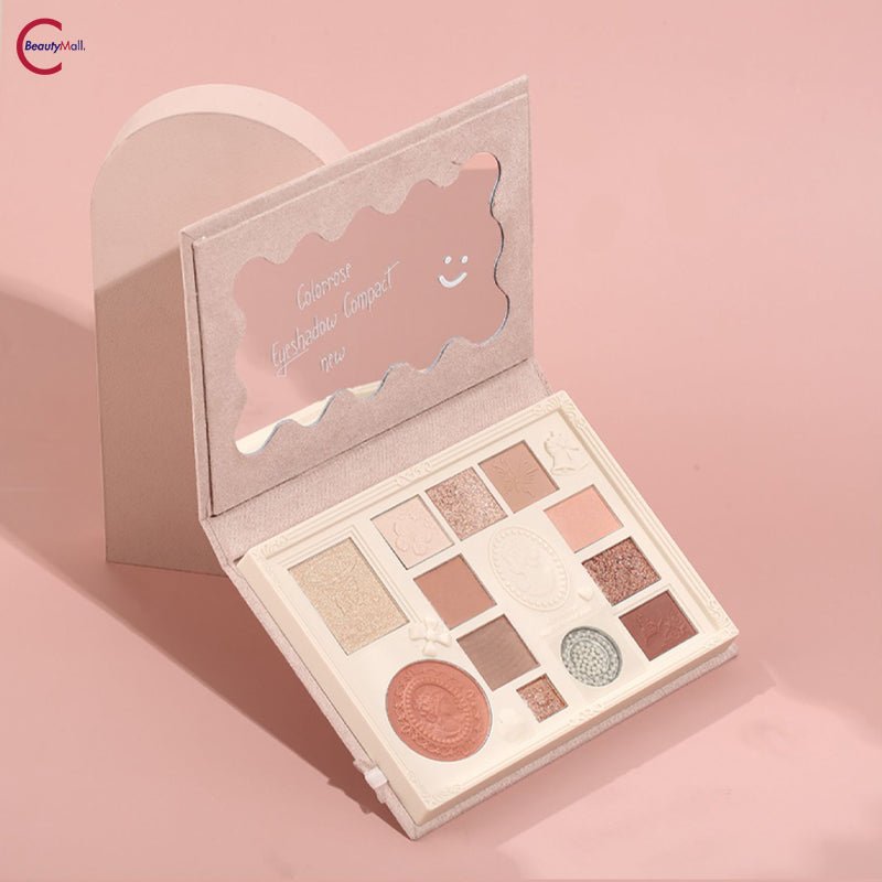 COLORROSE 12 Color Embossed Eyeshadow Palette - GOGOTALESEyeshadow