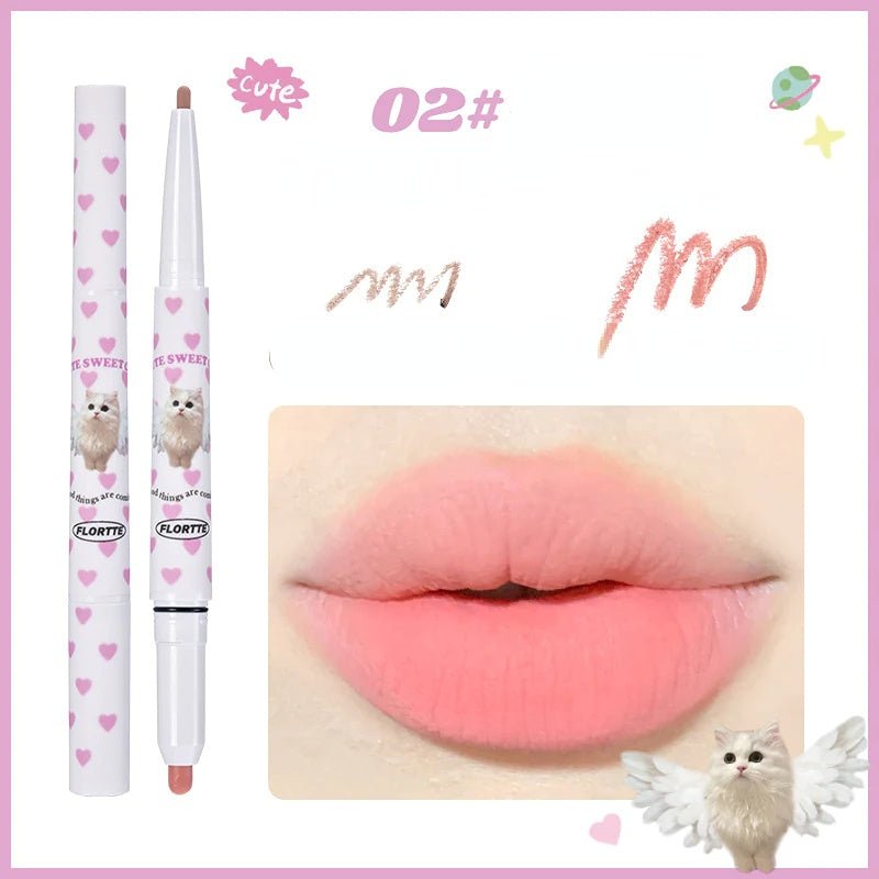 Flortte Double ended lip liner - GOGOTALES口红