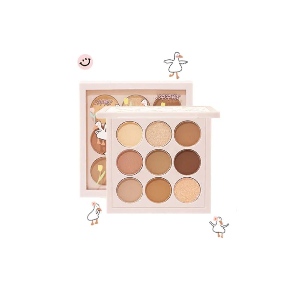 Flortte Duck's Club Eye Palette 9Color - GOGOTALES眼影