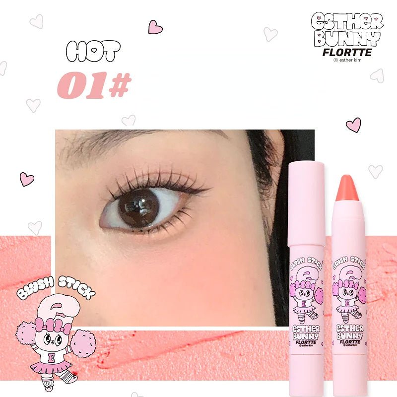 Flortte Esther Bunny Blush Stick - GOGOTALES腮红